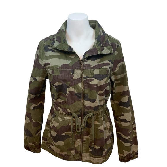 Old Navy Lightweight Camouflage Utility Jacket- Small - Picture 1 of 13